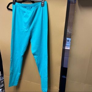 4/$15 BLUE AQUA LEGGINGS VERA WANG